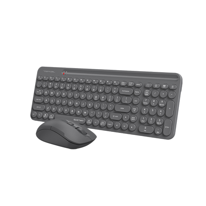 Комплект беспроводной (клавиатура+мышь) A4Tech Fstyler FG3300 Air2 / Grey