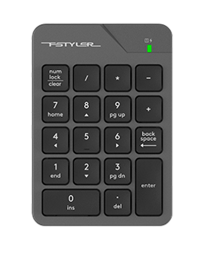 Numpad беспроводной (Цифровой блок) A4Tech FGK21C / Grey