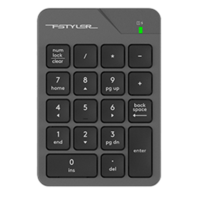 Numpad беспроводной (Цифровой блок) A4Tech FGK21C / Grey