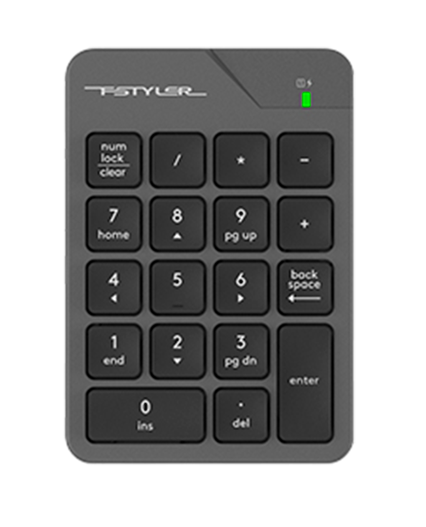 Numpad беспроводной (Цифровой блок) A4Tech FGK21C / Grey