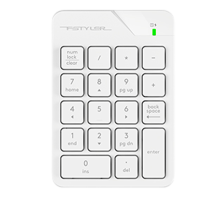 Numpad беспроводной (Цифровой блок) A4Tech FGK21C / White