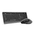 Комплект беспроводной (клавиатура+мышь) A4Tech Fstyler FGS1035Q / Grey