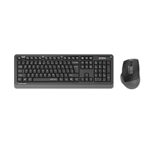 Комплект беспроводной (клавиатура+мышь) A4Tech Fstyler FGS1035Q / Grey