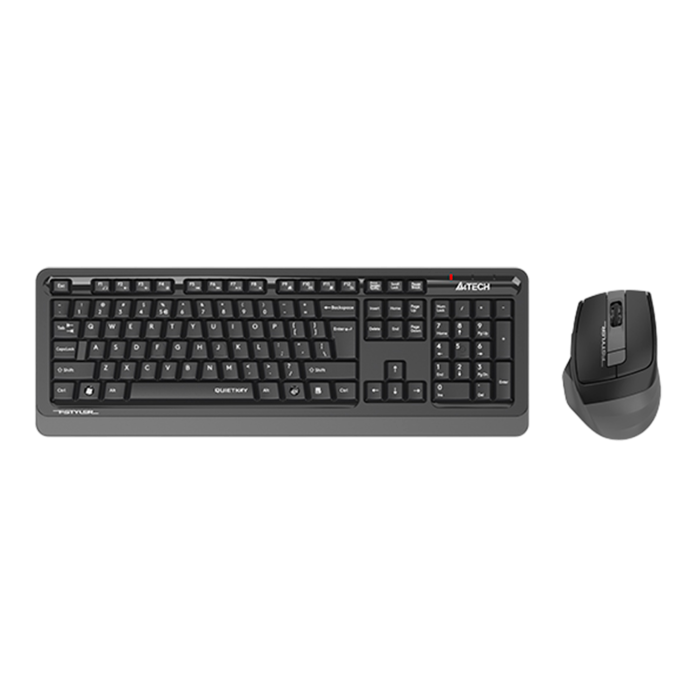 Комплект беспроводной (клавиатура+мышь) A4Tech Fstyler FGS1035Q / Grey