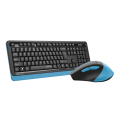 Комплект беспроводной (клавиатура+мышь) A4Tech Fstyler FGS1035Q / Navy Blue