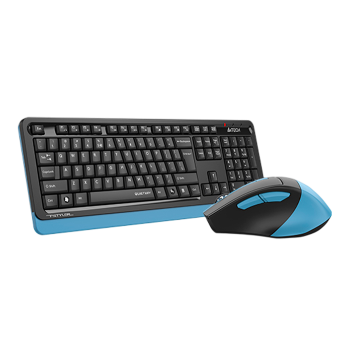 Комплект беспроводной (клавиатура+мышь) A4Tech Fstyler FGS1035Q / Navy Blue
