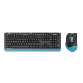 Комплект беспроводной (клавиатура+мышь) A4Tech Fstyler FGS1035Q / Navy Blue