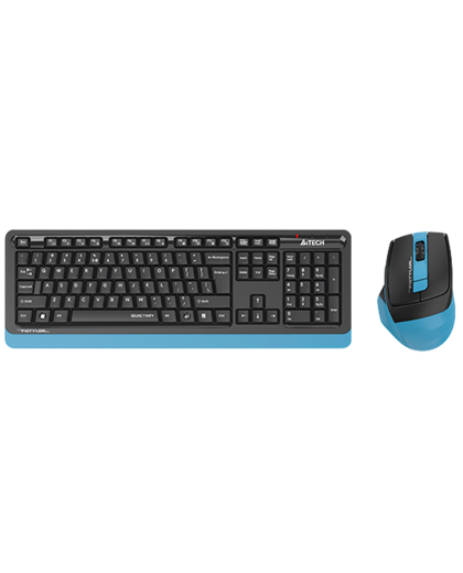 Комплект беспроводной (клавиатура+мышь) A4Tech Fstyler FGS1035Q / Navy Blue