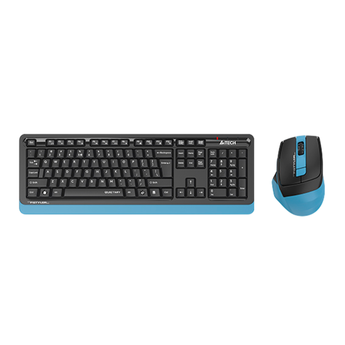 Комплект беспроводной (клавиатура+мышь) A4Tech Fstyler FGS1035Q / Navy Blue