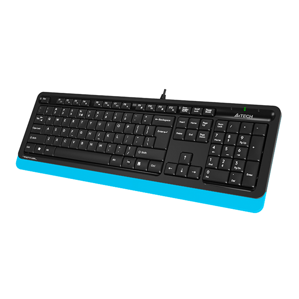 Клавиатура проводная A4Tech Fstyler FK10 / Black-Blue