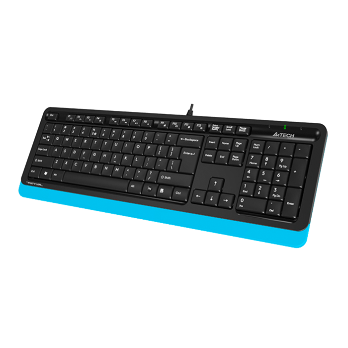 Клавиатура проводная A4Tech Fstyler FK10 / Black-Blue