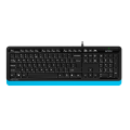Клавиатура проводная A4Tech Fstyler FK10 / Black-Blue