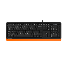 Клавиатура проводная A4Tech Fstyler FK10 / Black-Orange