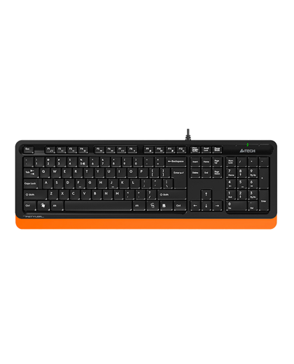 Клавиатура проводная A4Tech Fstyler FK10 / Black-Orange