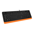 Клавиатура проводная A4Tech Fstyler FK10 / Black-Orange