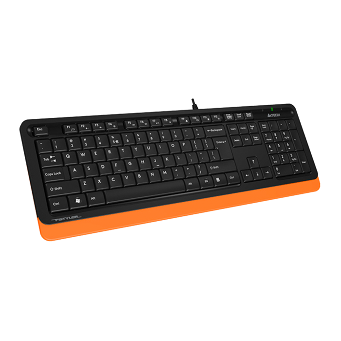 Клавиатура проводная A4Tech Fstyler FK10 / Black-Orange