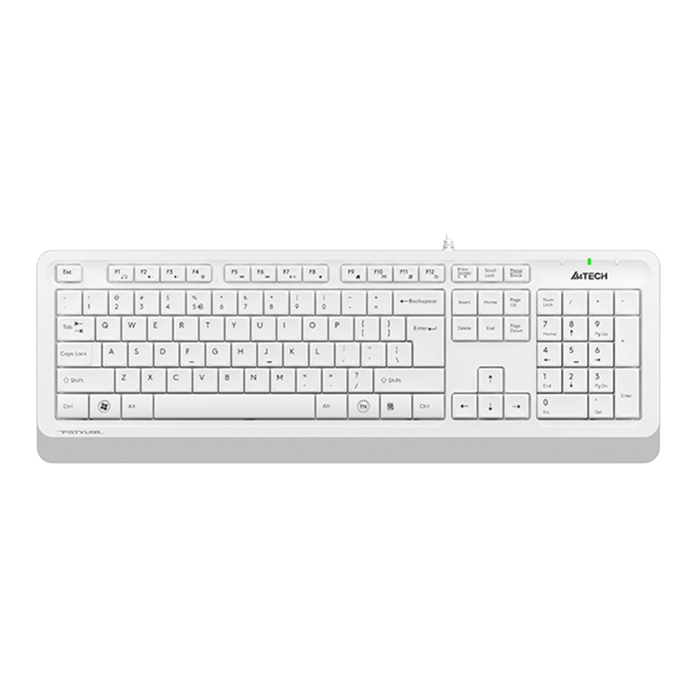 Клавиатура проводная A4Tech Fstyler FK10 / White
