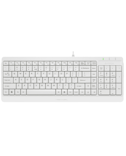 Клавиатура проводная A4Tech Fstyler FK15 / White