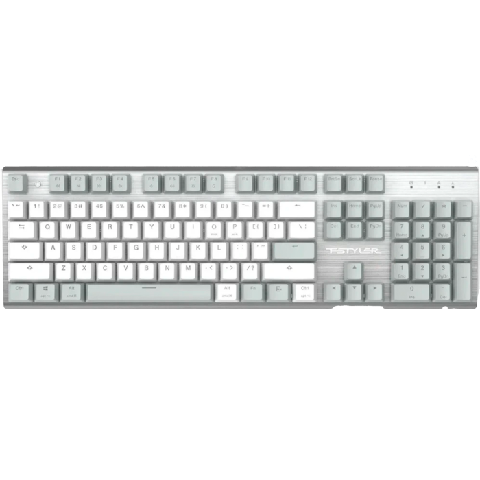 Клавиатура игровая проводная A4Tech FS100 / Grayish White