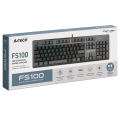 Клавиатура игровая проводная A4Tech FS100 / Stone Black