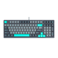 Клавиатура игровая проводная A4Tech FS300 Panda Rock Climbing / Grey