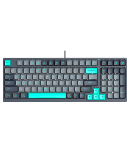 Клавиатура игровая проводная A4Tech FS300 Panda Rock Climbing / Grey