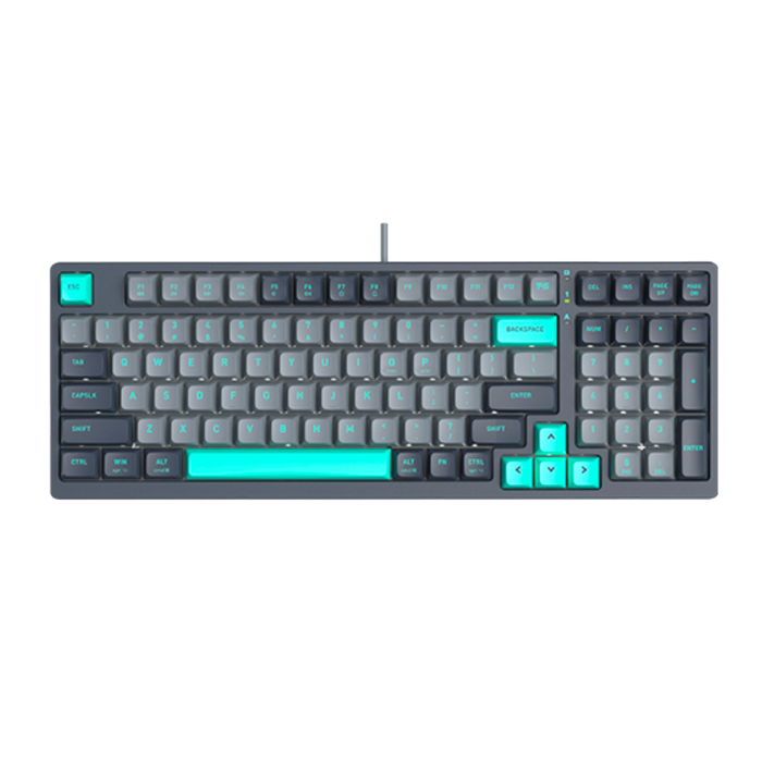 Клавиатура игровая проводная A4Tech FS300 Panda Rock Climbing / Grey