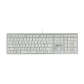 Клавиатура проводная A4Tech Fstyler FX50 / White