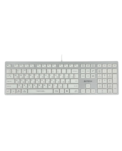 Клавиатура проводная A4Tech Fstyler FX50 / White