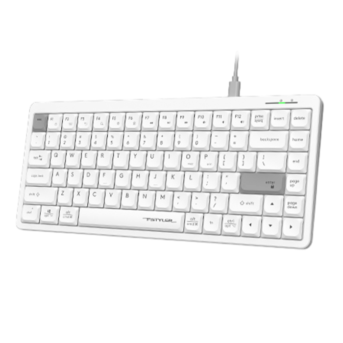 Клавиатура проводная A4Tech Fstyler FX53 / White