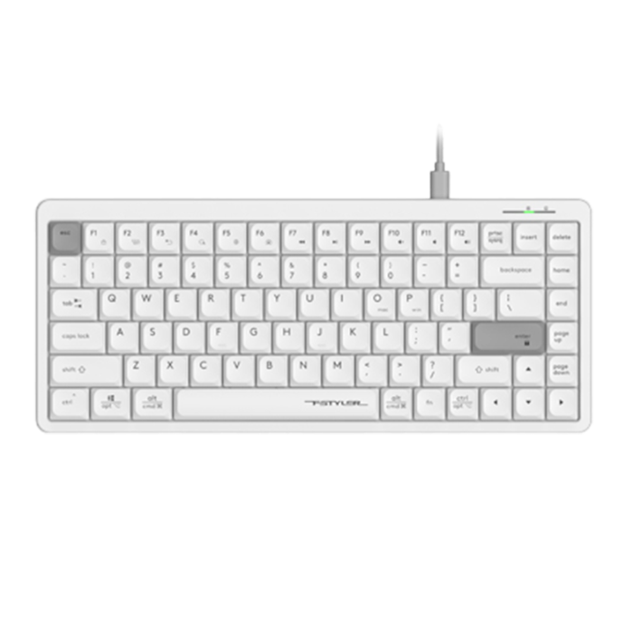 Клавиатура проводная A4Tech Fstyler FX53 / White