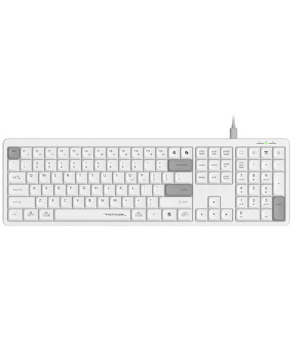 Клавиатура проводная A4Tech Fstyler FX55 / White
