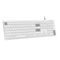 Клавиатура проводная A4Tech Fstyler FX55 / White