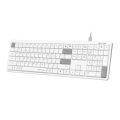 Клавиатура проводная A4Tech Fstyler FX55 / White