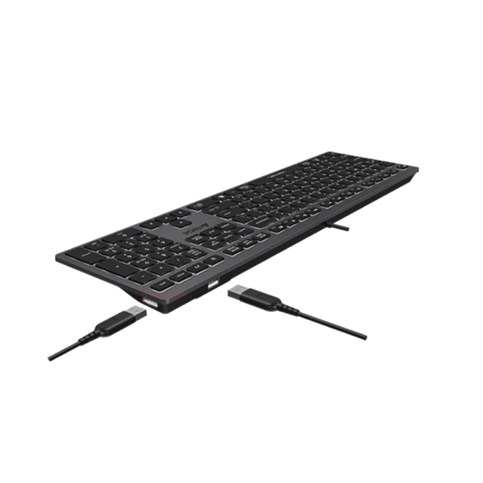 Клавиатура проводная A4Tech Fstyler FX60H / Grey