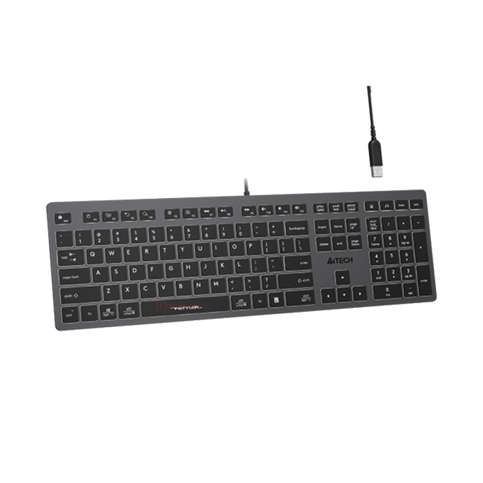 Клавиатура проводная A4Tech Fstyler FX60H / Grey