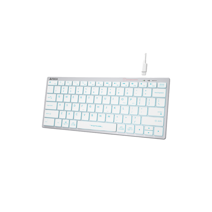 Клавиатура проводная A4Tech Fstyler FX61 / White