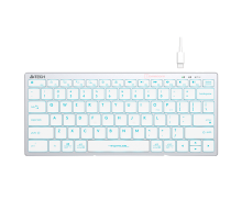 Клавиатура проводная A4Tech Fstyler FX61 / White
