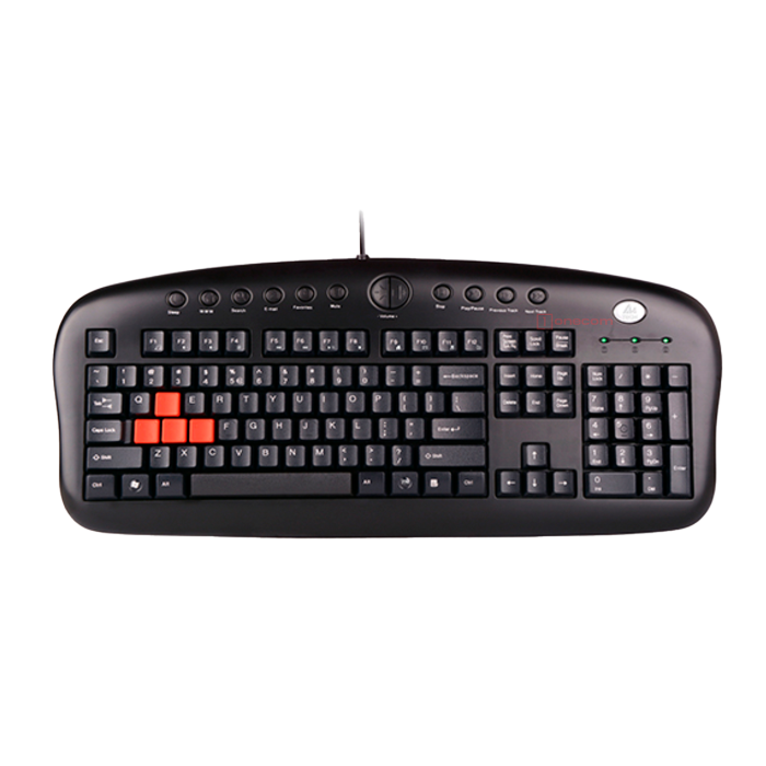 Клавиатура игровая проводная A4Tech KB-28G Gaming / Black