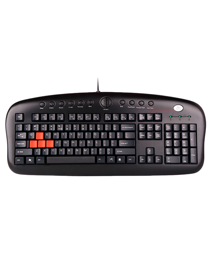 Клавиатура игровая проводная A4Tech KB-28G Gaming / Black