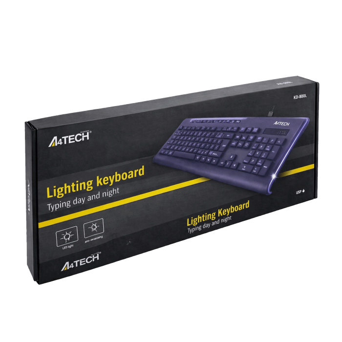 Клавиатура проводная A4Tech KD-600L / Black