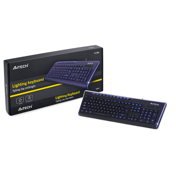 Клавиатура проводная A4Tech KD-800L / Black