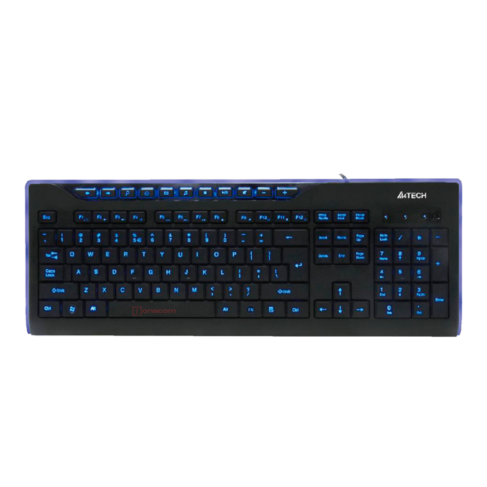 Клавиатура проводная A4Tech KD-800L / Black