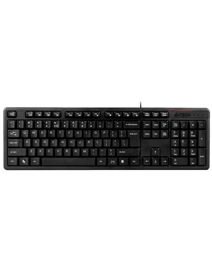 Клавиатура проводная A4Tech KK-3 / Black