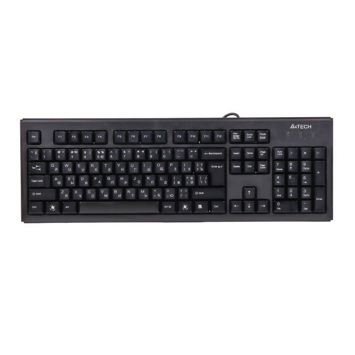 Комплект проводной (клавиатура+мышь) A4Tech KM-72620D / Black