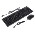 Комплект проводной (клавиатура+мышь) A4Tech KM-72620D / Black