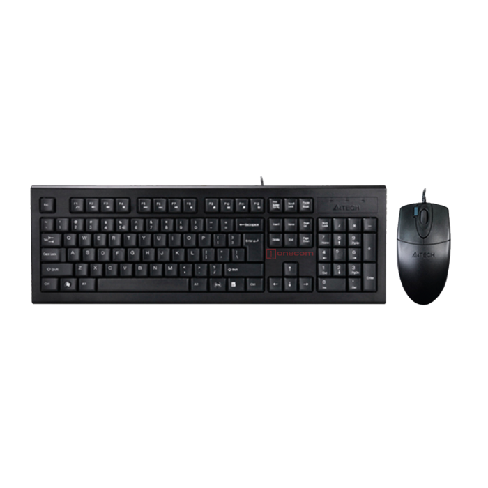 Комплект проводной (клавиатура+мышь) A4Tech KR-8520D / Black