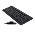 Комплект проводной (клавиатура+мышь) A4Tech KR-8520DS / Black