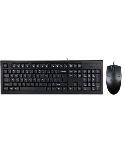 Комплект проводной (клавиатура+мышь) A4Tech KR-8520DS / Black