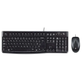 Комплект проводной (клавиатура+мышь) Logitech MK120 / Black